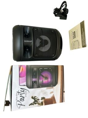 Portable Party Speaker - Black -